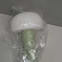 Cordless Mushroom Table Lamp Rechargeable,4000mAH Portable Battery Operated Lamp,3 Color Stepless Dimming Modern Lamps for Bedside Lamps,Touch Dimming Night Light for Home/Restaurant Green (1Pack)