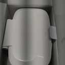 Wipes Dispenser with Weighted Plate, X2 PRO, Seposeve Perfect Pull Baby Wipe Holder, Refillable Wipe Container, Keeps Wipes Fresh, One-Handed Operation. Non-Slip, Easy Open/Close Wipes Case, Grey