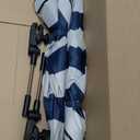 Chair Umbrella with Clamp,46 inches UPF 50+ Clip on Parasol for Patio,Beach Chairs,Strollers,Wheelchairs,Golf Carts