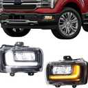 LED Fog Light with DRL for Ford F-150 2024-2025 Left Driver Side
Plug & Play for Lariat / King Ranch / Platinum, Adapter Required for XLT / STX / Tremor, Replace #RL3Z15201A, OEM-Style
