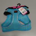 Tailpetz Light Blue Dog Harness Small Sized Dogs, Adjustable No Pull Step in Harness for Small Dog, Reflective Puppy Harness for Puppy Training, Small Dog Harness Boy Girl (Light Blue, S)