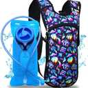 Sojourner Rave Hydration Pack - Hydration Backpack - Hydropack with 2L Bladder - Water Backpack for Festivals, Hiking, Running, Biking and More, One Size
