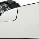 Passenger Side Mirror Replacement for Hyundai Sonata 2015 2016 2017 2018 2019, Right Exterior Side Rearview Mirrors Glass, Power Heated, with Backing Plate, Driver Side Heated