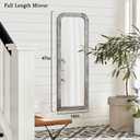 AAZZKANG Rectangle Mirror Full Length Large Wall Hanging Mirrors 47"x16"