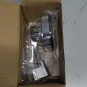 360 Swivel Shower Head Holder with Suction Cup | 10kg Load Capacity, Tool-Free Installation in Seconds | Removable and Rust-Resistant Shower Bracket with Storage Hook (Silver)