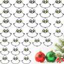 4 x 42 Pcs Christmas Face Eyes Stickers for Crafts Small 3 Inch 2 Inch Transfers Vinyl Faces Pitcher Decals for Ornaments Glass Drinking Cups Wood Decorations Balls Party Supplies (face72)