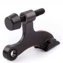 HOMOTEK 8 Pack Hinge Pin Oil Rubbed Bronze Door Stopper,Adjustable Deluxe Heavy Duty Door Stopper 2-1/2"x1-3/4,with Black Rubber Bumper Tips