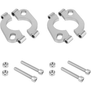 1.75 inch Split Flange Repair Kit,2 Packs Exhaust Flange Flat Split Flange Repair Replacement Kit with 2 Bolts