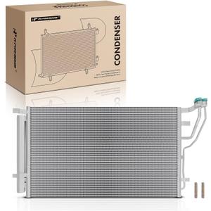 A-Premium Air Conditioning A/C Condenser Compatible with Kia Optima 2016 L4 2.4L, Replace# 97606C1001