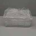 2 Pack Sauce Packet Organizer, Storage Box for Ketchup Packets, Hot Sauce Packets, and Condiment Packets, Made of Clear Plastic, Suitable for Kitchen Storage, Refrigerator Storage, One Lid Included