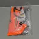 KELME Kids' Soccer Jersey - Boys Girls Quick Dry Training Set, Indoor Turf Uniform (Orange)