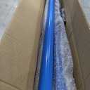 10 Foot Dust Barrier Poles, 4 Pack Dust Containment Poles with 2 Heavy-Duty Zippers for Dust BarriersBlue