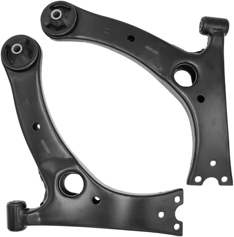 MACEL Front Suspension Lower Control Arm Assembly - Left & Right, Compatible with 2003-2008 Toyota Matrix, Pontiac Vibe, 2003-2013 Corolla, Celica 2000-2005 - RK640360 RK640361