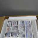 SIMPDIY Shoe Organizer, 12 Pack Shoe Storage Shoe Organizer for Closet, Shoe Boxes Clear Plastic Stackable Shoe Storage Boxes for Size 13 (XX-Large, White)