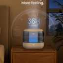 Dreo Smart Humidifiers for Bedroom, Top Fill 4L Supersized Humidifier Large Room with 28 dB, 36H Runtime, Touch/APP/Voice Control, Nightlight, Cool Mist Humidifiers for Baby, Plants, Indoor, Grey