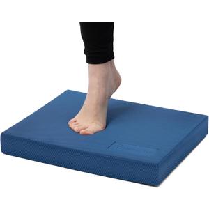 StrongTek Professional Foam Exercise Balance Pad - 15.8" x 13" x 2", High-Density TPE Foam Knee Pad, Non-Slip & Water-Resistant, for Balance Training, Physical Therapy, Yoga, and More (Blue)
