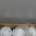 Christmas Ornaments, Oversized Huge Big Shatterproof Xmas Christmas Plastic Balls for Outside Lawn Yard Tree Hanging Decorations (6"/150mm, White, 6 Packs)