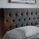 Upholstered Diamond Tufted Platform Bed With Drawers Grand (King)