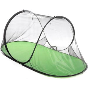 SANSBUG Bug Tent for One Person (Instant Pop up, Strong No-See-um Mesh, Poly Floor)