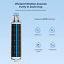 GLACIER FRESH Replacement for Bosch 11025825 Ultra Clarity Pro Refrigerator Water Filter BORPLFTR50, Compatible with KWF 2000, 12028325, 11032531, BORPLFTR50, WFC100MF, B36CT80SNS, B36CL80ENS (1 Pack)