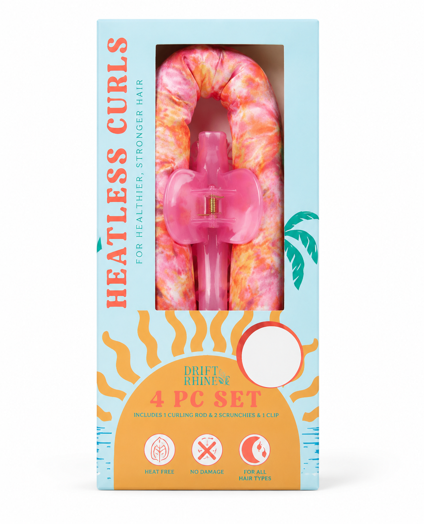Heatless Hair Curling 4 Pcs  Set Pack Of 3