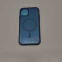 for iPhone 11 Case,iPhone XR case [Compatible with Magsafe] Translucent Matte Magnetic Phone Case,Slim Thin Duty Shockproof Protection Cover with 2pc HD Screen Protector-Dark Blue