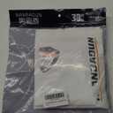 YATEEN Men's Traceless Underwear Ice Silk Boxer Brief (Medium, 4-pack White)