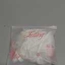 Lilosy Sexy Mesh Sheer Floral Lace Corset Lingerie Bodysuit Bustier Cami Top (Large, Wireless White)