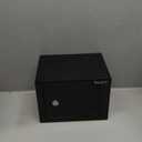 Yuanshikj Safe Box with Key Lock, Steel Security Lock Box, 0.23 Cubic Feet, 9.1" W x 6.7" D x 6.7" H, Small Hidden Safe for Home Office Cash Jewelry Storage (BLACK)