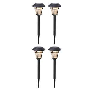 MAGGIFT 8 Pack Outdoor Solar Lights - Waterproof, Solar Pathway & Garden Lights for Yard & Patio, Solar Powered for Driveway