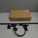 Matte Black Bathroom Accessories Set, KLJKPA 4 Pieces Bathroom Hardware Set, 24 inch Towel Bar, Towel Racks for Bathroom, Robe Towel Hooks, Toilet Paper Holder Wall Mounted