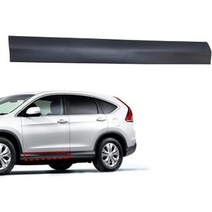 SecosAutoparts Front Driver Left Door Lower Molding Garnish Trim, Compatible with Honda CR-V 2012-2016 2.4L L4# 75332-T0A-A01 75332T0AA01, Without Chrome