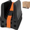 Kohree RV Sewer Hose Support 15FT, Heavy-Duty Camper Sewer Support, Adjustable RV Sewer Hose Holder, Easy to Set Up, Help Dumping Quickly and Securely, RV Septic Hose Support with Carrying Strap (Black)