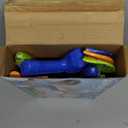 Fuwidvia 3 Pack Airplane Launcher Toys, 13.2'' LED Foam Glider Plane Toy for Boys, 2 Flight Modes Outdoor Flying Toys Birthday Gifts for Boys Girls 4 5 6 7 8 9 10 11 12 Year Old (Blue&Green&Orange)