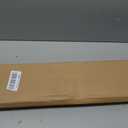 LazBlinds No Drill Bamboo Roman Shades, 30" W x 64" H, Star-Brown