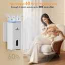 Air Purifier Plug In 3 pack, Air Ionizers for Home, Negative Ion Generator for Rooms With Odor and Smoke, Usually Used in Bedrooms, Pet Rooms, Toilets, Garages, Small Rooms