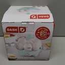 Dash Rapid Egg Cooker  Boiler, Poacher & Steamer  Includes Measuring & Recipe Guide  Dishwasher Safe  BPA Free  Holds 7 Eggs, Aqua