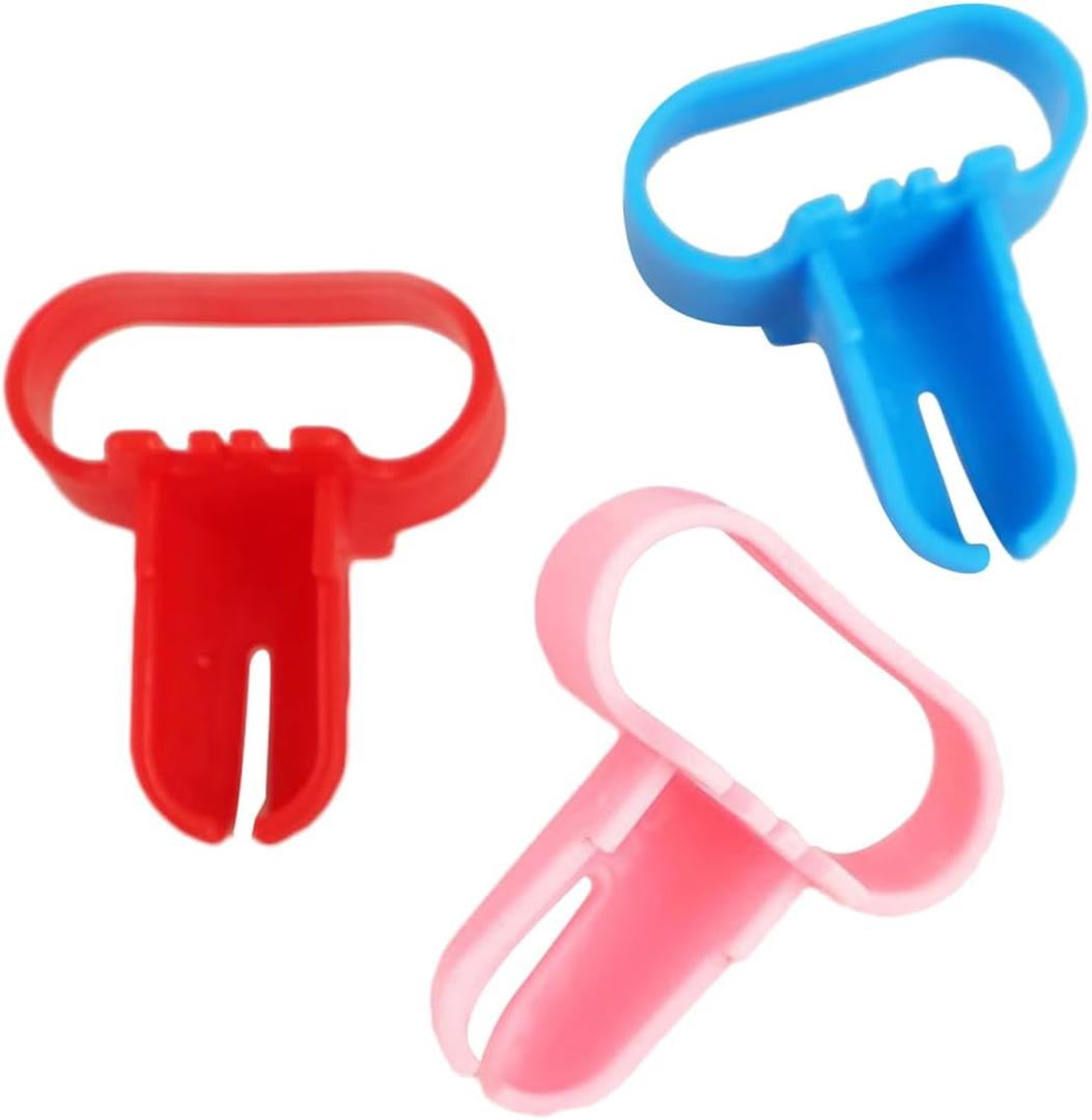 NUOBESTY Balloon Knot Tying Tool 3-Pack Balloon Clips for Easy Latex Sealing Party Decorations Birthday Wedding Supplies