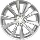 New 19" x 8.5" Wheel Rims Premium Aluminum Alloy Replacement Fit for Tesla Model 3 2017 2018 2019 2020 2021 Rim for The Standard Wheel