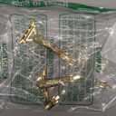 Diamond Metal Bands for Women Compatible with Apple Watch Band 38mm 40mm 41mm 42mm 44mm 45mm 46mm 49mm Simple and Stylish Adjustable Metal Band for iWatch Series1/2/3/4/5/6/7/8/9/10/SE (Gold)