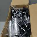 Tessco 2.7oz/ 80ml Aluminum Fine Mist Spray Bottles Reusable Metal Atomizer Bottles Fine Mist Sprayer Essential Oil Storage with Black Pump for Travel Cosmetic Perfume Toner Face Spray(50 Pcs)