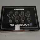 A-Premium Fuel Injectors Compatible with Hyundai Elantra 2006-2012 & Kia Soul 2010-2011, Spectra 2007-2009, L4 2.0L, 4-PC Set, Replace# 3531023800