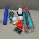 3-in-1 T Ball Set for Kids: Hanging Batting Tee + T Ball Stand Set Auto BaseBall Launcher for Toddlers & Youth Adjustable Height with 2 Bats 6 balls Outdoor&Indoor Toys Sports Gifts for 3-12 years old