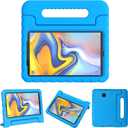 Kids Case for Samsung Galaxy Tab A 8.0 2018(Model: SM-T387), Shockproof Light Weight Protective Handle Stand Durable Cases for Galaxy Tab A 8 Inch 2018 Release,Blue