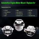 Engine Motor Mount Compatible with A6 2012-2018 2.0L L4 Turbocharged FWD,Replacement for A70023 9988 A4941 10046 A4923 9928