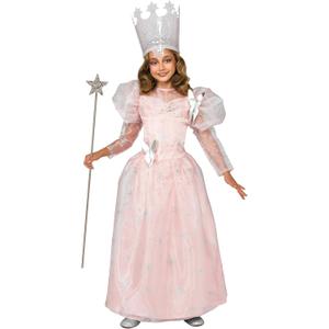 Rubies The Wizard of Oz: Glinda Deluxe Costume for Kids (Small, One Color)