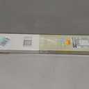 Cordless Light Filtering Mini Blind, 30 x 72 in, Pearl White