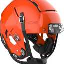 Schutt F7 VTD Collegiate No Facemask (Medium, Molded Gloss Orange)