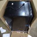 Midea MRU03M2ABB Upright Freezer, 3.0 Cubic Feet Mini Freezer, For Kitchen Apartment Office Basement or Dormitory, Black