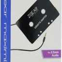 ZGear 3.5mm Audio Cassette Adapter - Black, 3 ft 